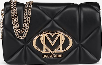 Borsa a tracolla 'Smart Daily' di Love Moschino in nero: frontale