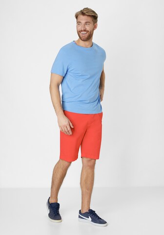 REDPOINT Regular Chinohose in Rot