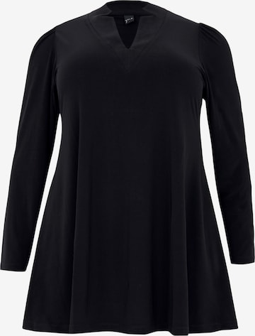 YOEK Tunic in Black: front