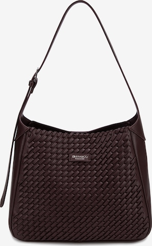Borsa a spalla di Diana&Co. in marrone: frontale
