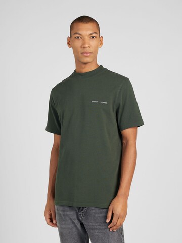 Samsøe Samsøe Regular fit Shirt 'Norsbro' in Green: front