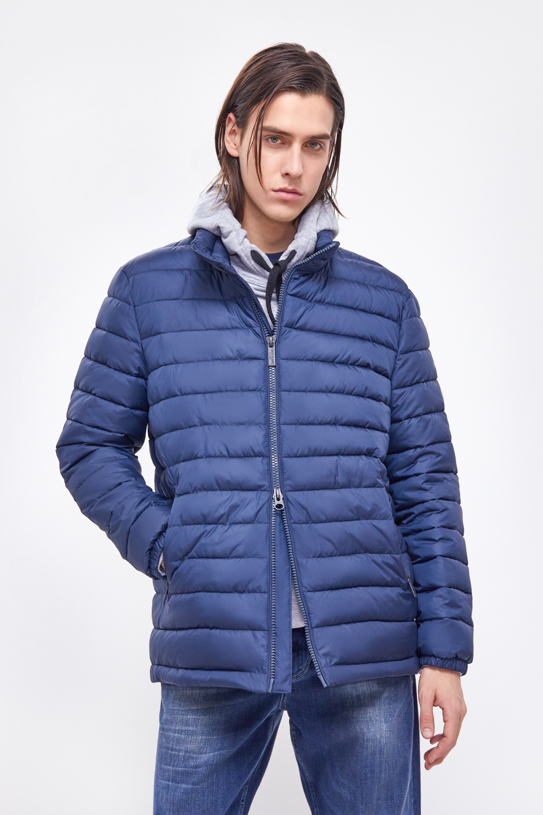 Männer Jacken Finn Flare Steppjacke in Dunkelblau - VU77432 Männer Jacken Finn Flare Steppjacke in Dunkelblau - VU77432