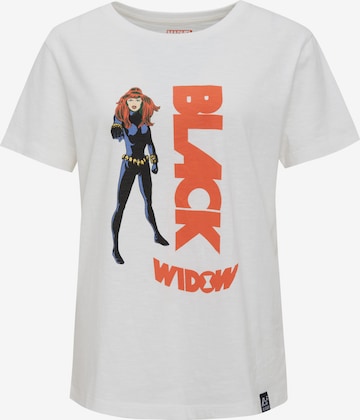 Recovered Shirt 'Black Widow' in Beige: voorkant