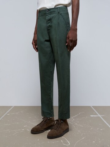 Scalpers Tapered Trousers in Green