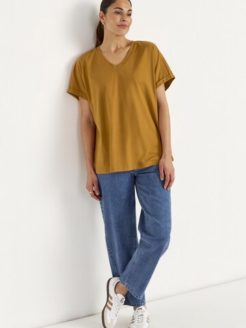 T-shirt Cellbes of Sweden en marron
