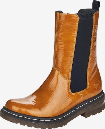 Rieker Chelsea boots in Bruin: voorkant