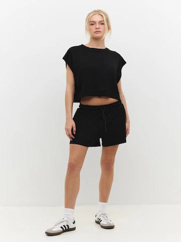 No Matter What Broek in Zwart: voorkant