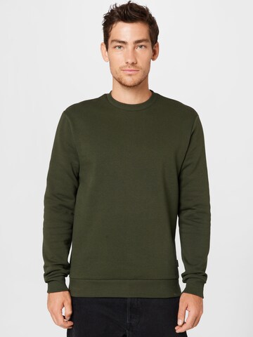 Only & Sons - Ajuste regular Sudadera 'Ceres' en verde: frente