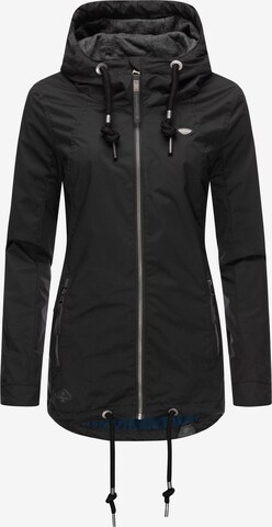 Veste fonctionnelle 'Zuzka' Ragwear en noir : devant