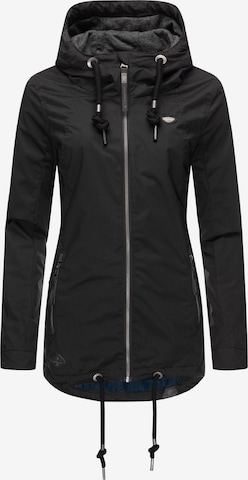 Ragwear Performance Jacket 'Zuzka' in Black: front