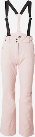 4F Обычный Спортивные штаны в Ярко-розовый: спереди
