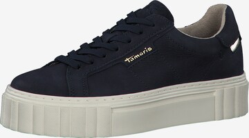 TAMARIS Platform trainers in Blue: front