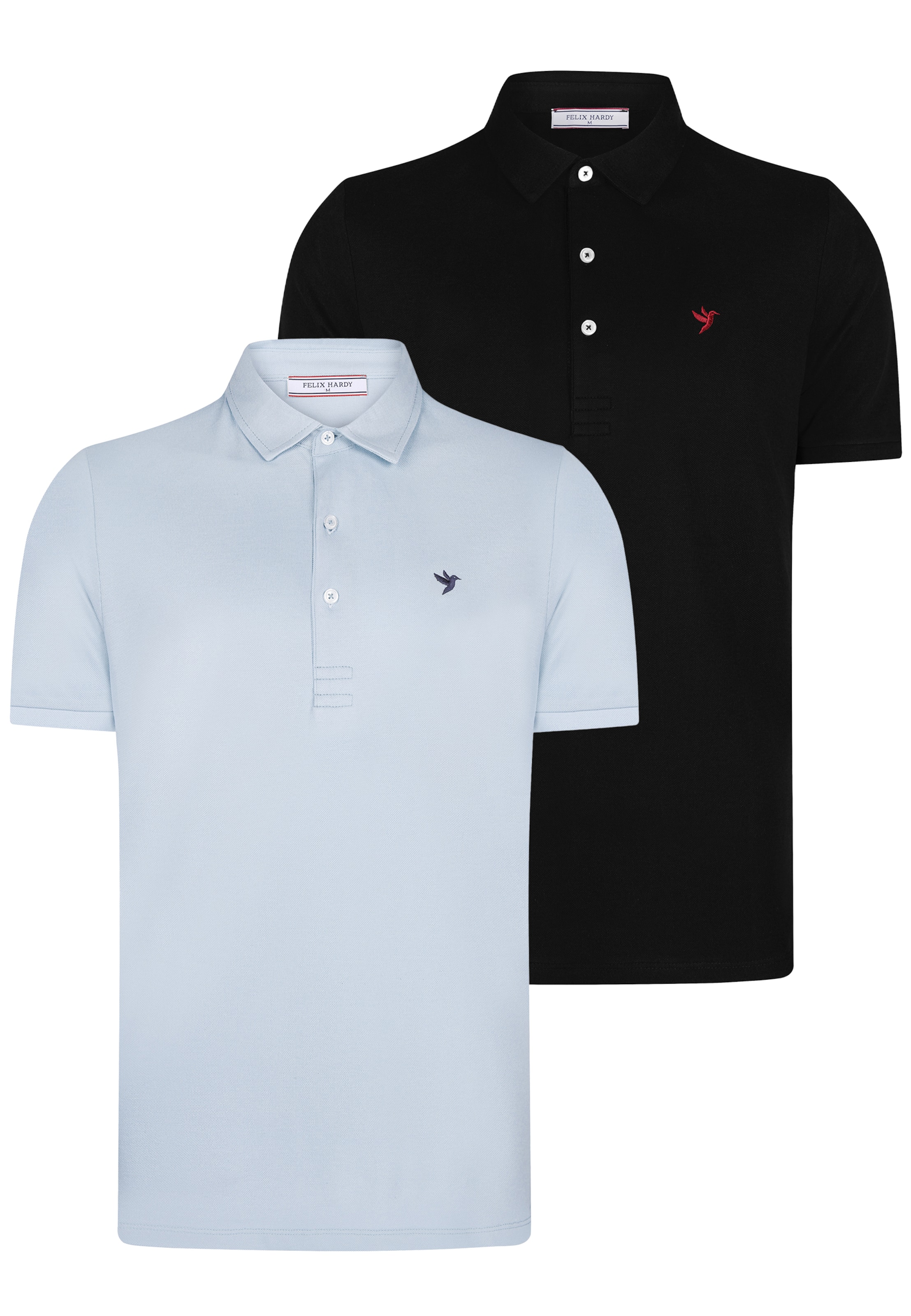Felix Hardy Poloshirt in Blau: Vorderseite