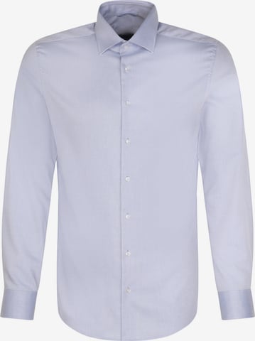 Coupe slim Chemise business SEIDENSTICKER en bleu : devant