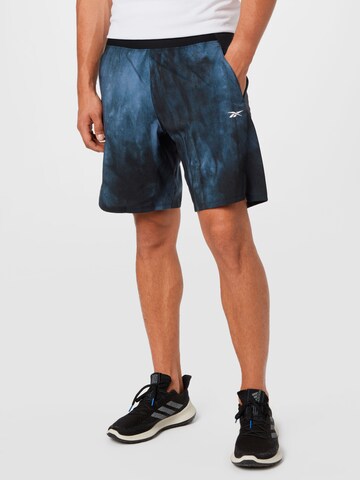 Reebok Regular Sportshorts 'Epic' in Blau: predná strana