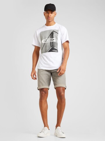 G-Star RAW Regular Shorts 'Mosa' in Grau