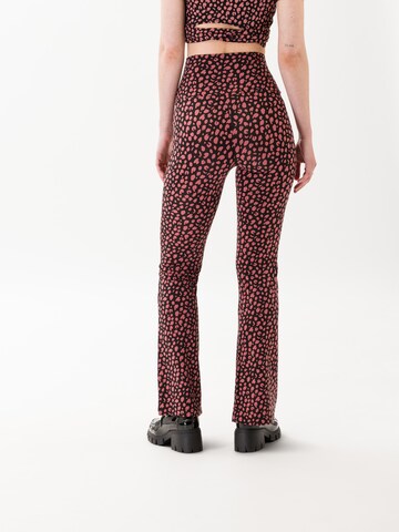 Les Lunes Flared Pants 'Belle' in Pink