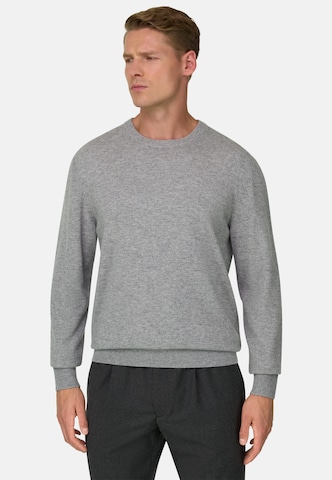 Boggi Milano Sweater in Grey: front