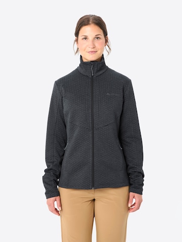 VAUDE Functionele fleece jas 'Skomer' in Zwart: voorkant