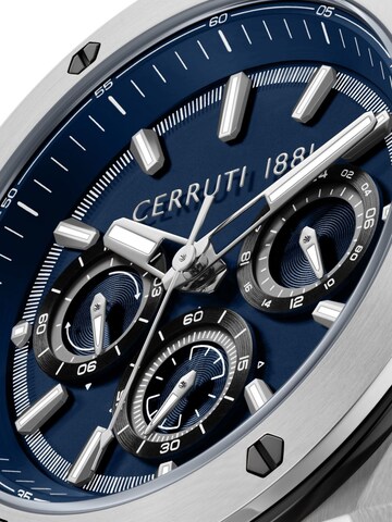 CERRUTI 1881 Analog watch 'Function watch Ruscello' in Blue