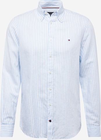 Tommy Hilfiger Tailored Klasický střih Košile – modrá: přední strana