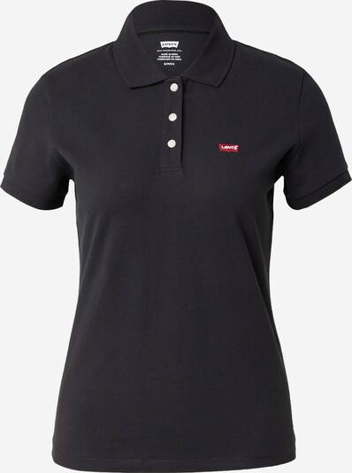 LEVI'S ® Poloshirt in rot / schwarz, Produktansicht