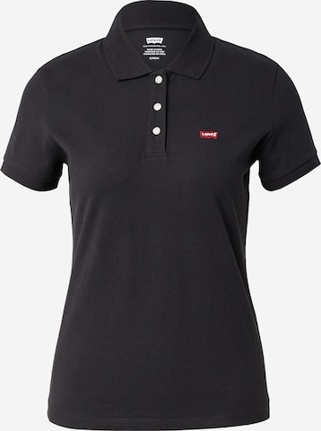 LEVI'S ® Poloshirt in Schwarz: predná strana