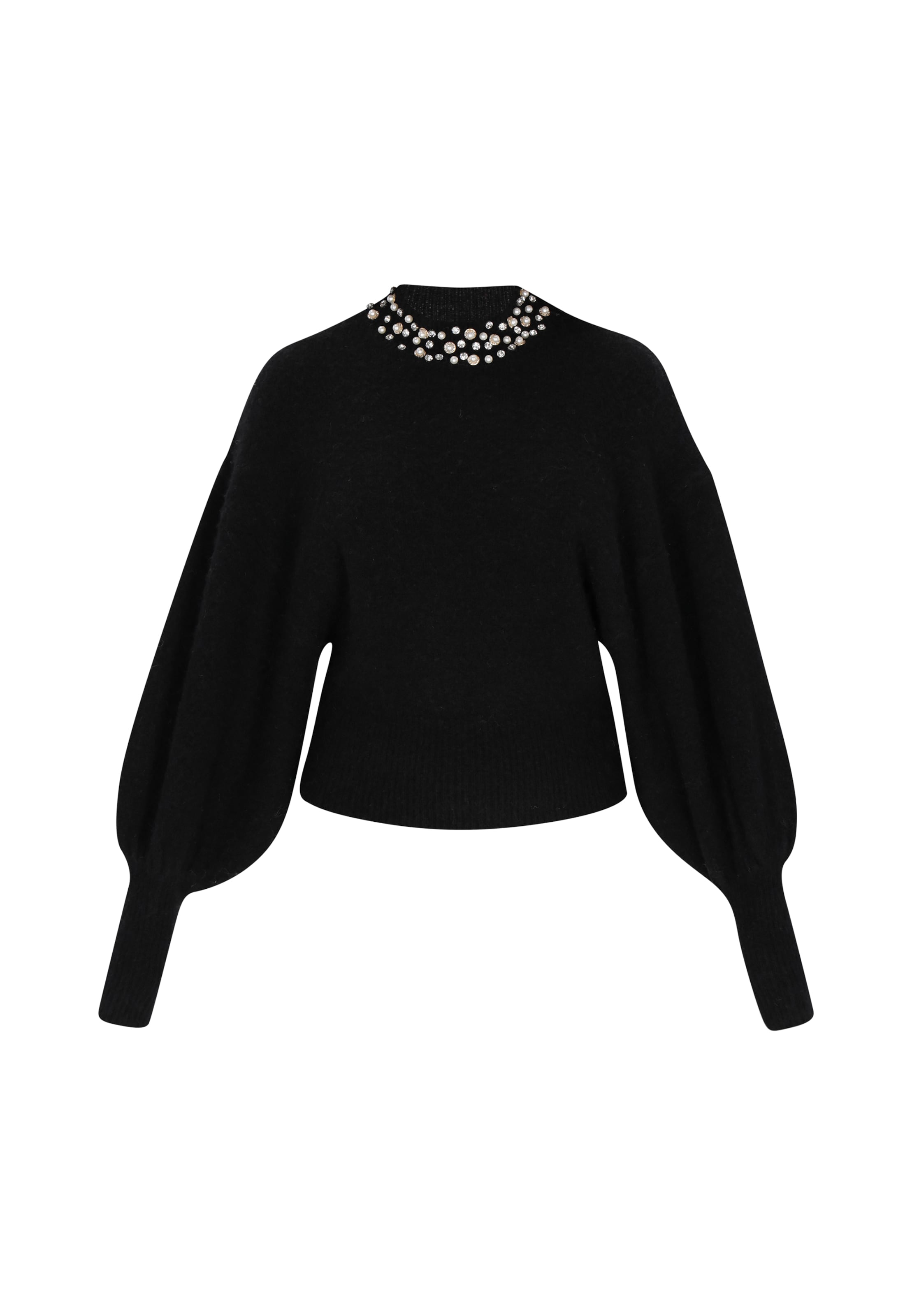 faina Свитер оверсайз в Черный: спереди