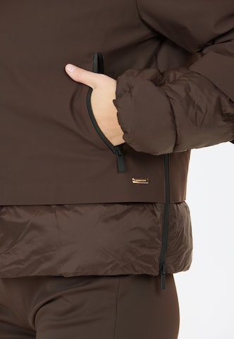 Athlecia Freizeitjacke 'Heley' in Braun