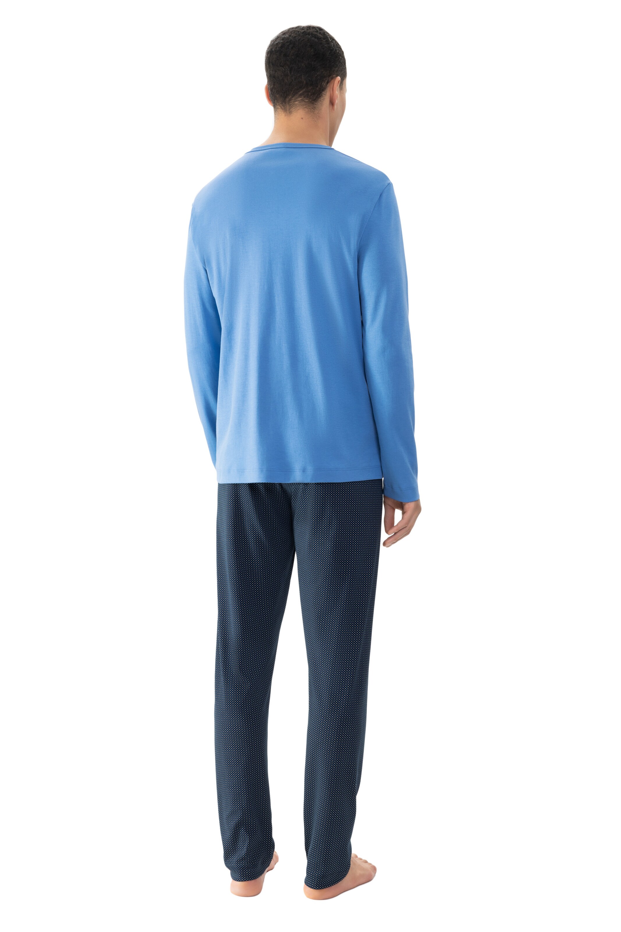 Mey Long Pajamas in Blue