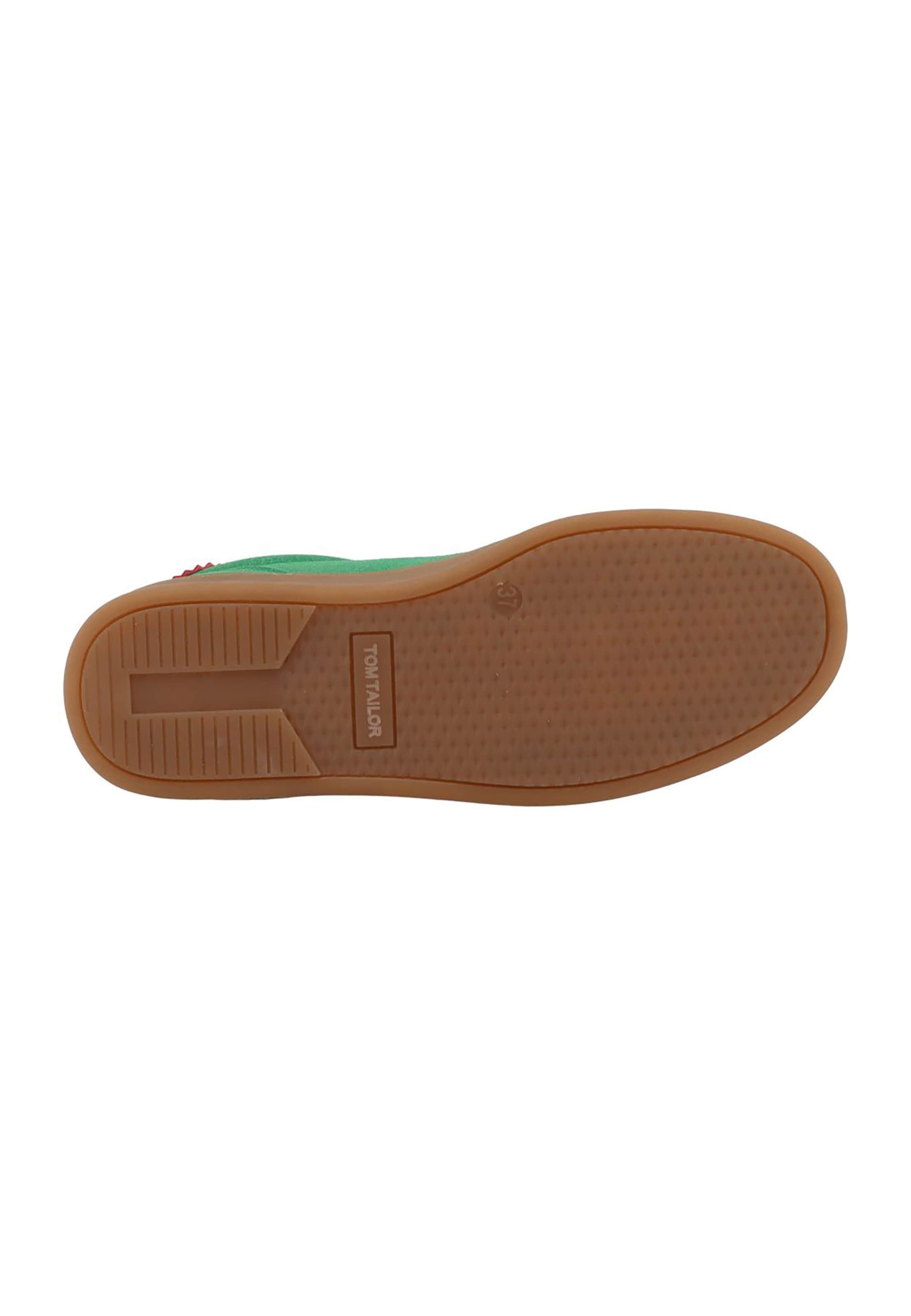 TOM TAILOR - Zapatillas deportivas bajas en verde