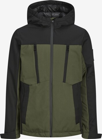 Jack & Jones Junior Between-season jacket 'Abel' in Green: front