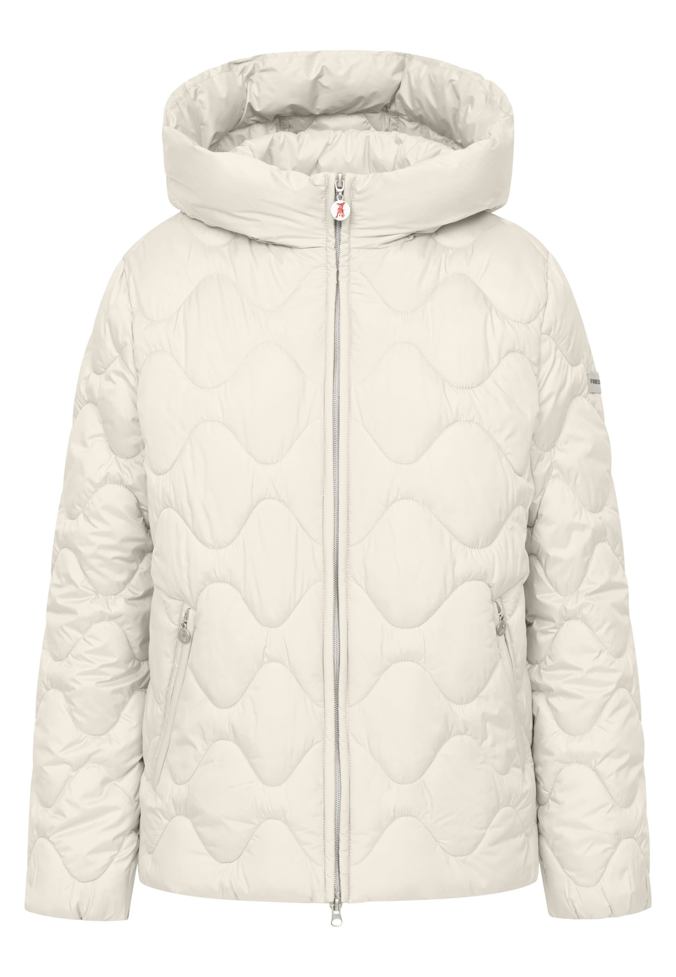 Frieda & Freddies Winter Jacket in White: front