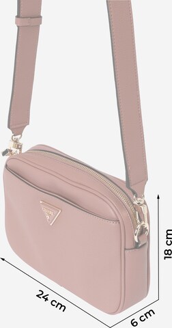 Sac à bandoulière 'Meridian' GUESS en rose