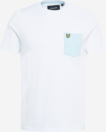 Lyle & Scott T-shirt i vit: framsida