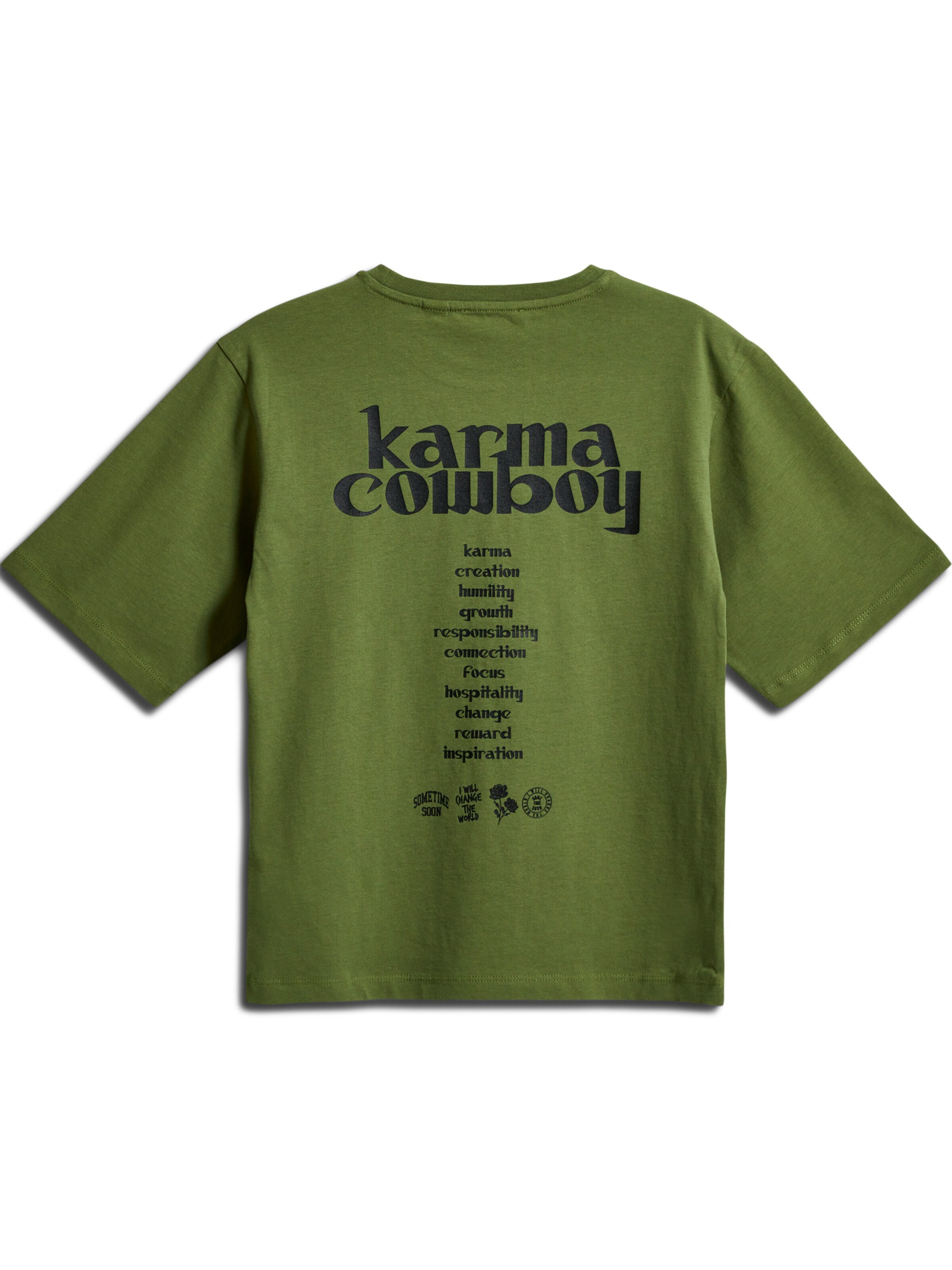 SOMETIME SOON Shirts 'Karma' i grøn