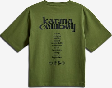 SOMETIME SOON Shirt 'Karma' in Green