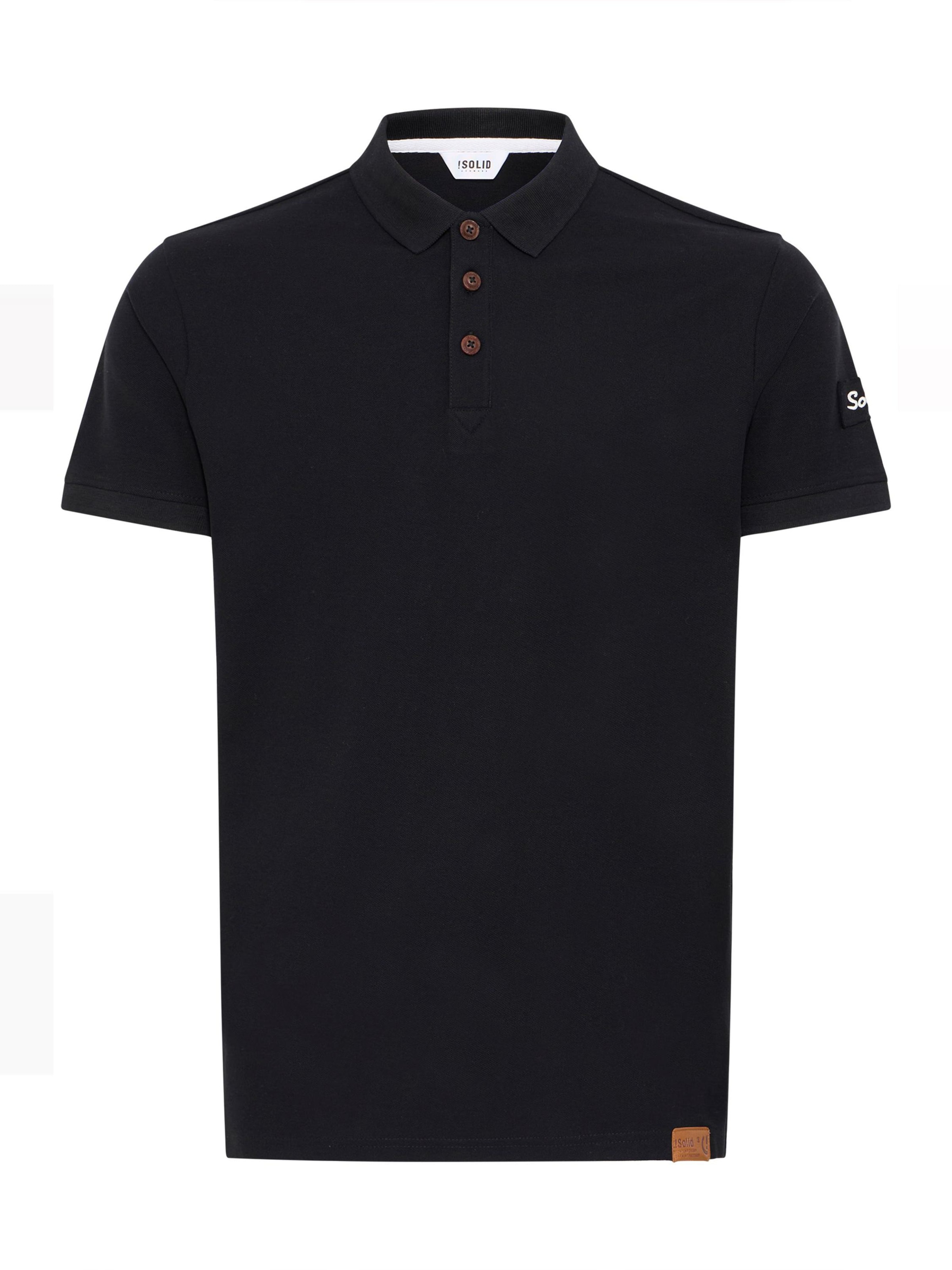 Maglietta 'Trip' di !Solid in nero: frontale