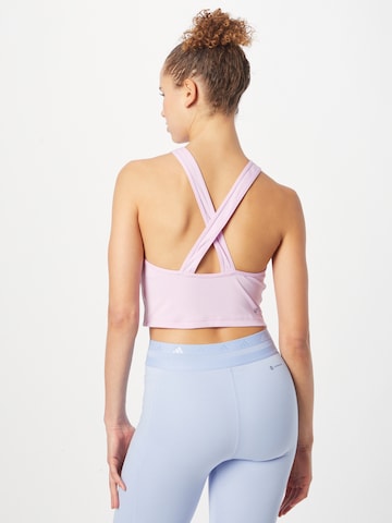 ADIDAS PERFORMANCE Sporttop 'Aeroready 3-Stripes ' in Lila