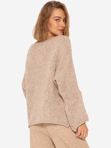 SASSYCLASSY Pullover i beige