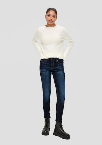 Skinny Jeans 'Sadie' di QS in blu