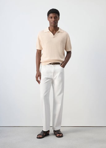 MANGO MAN Loose fit Jeans 'Rino' in White