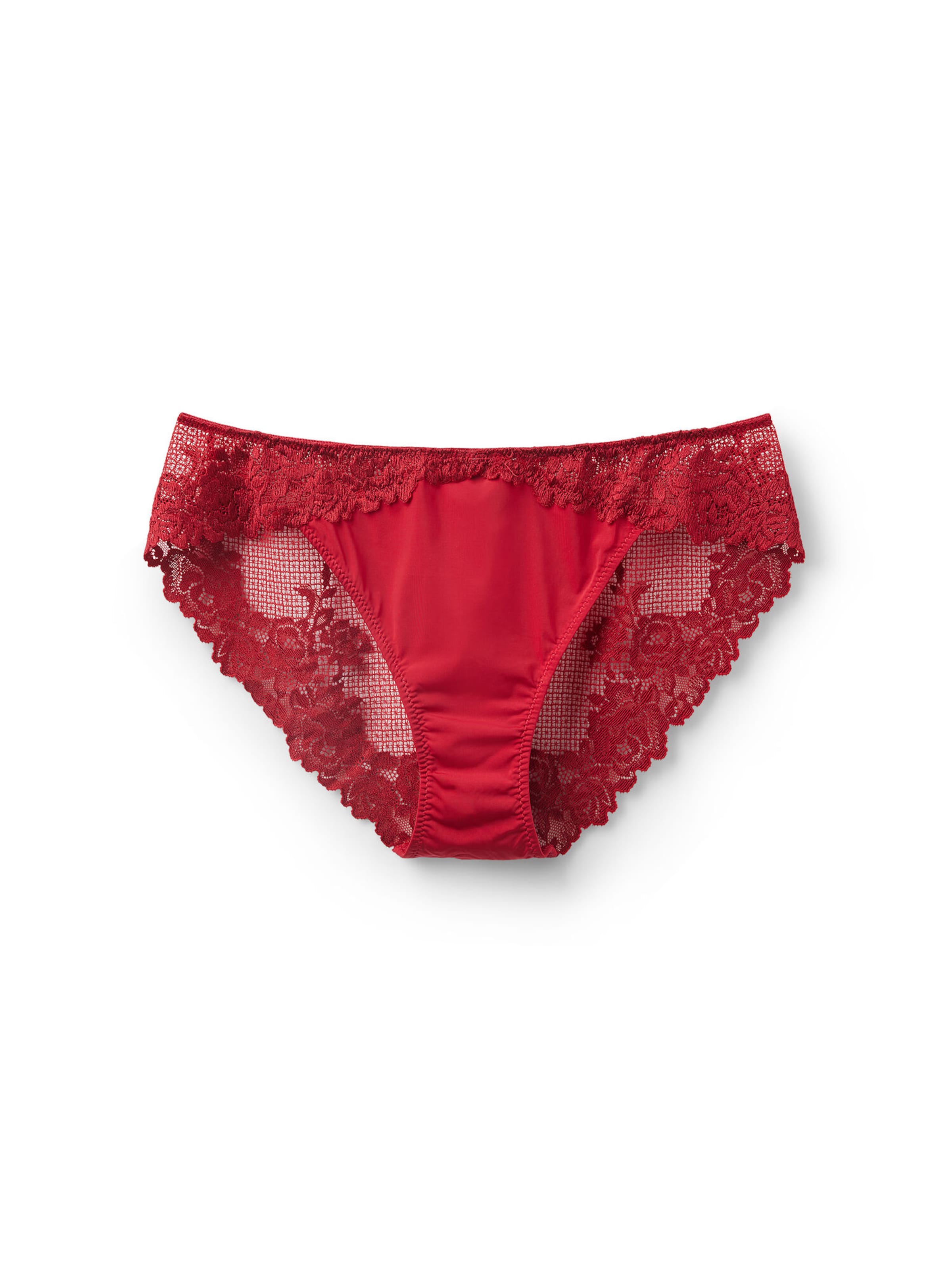 INTIMISSIMI Slip 'Pretty Flowers' in Rot: Vorderseite