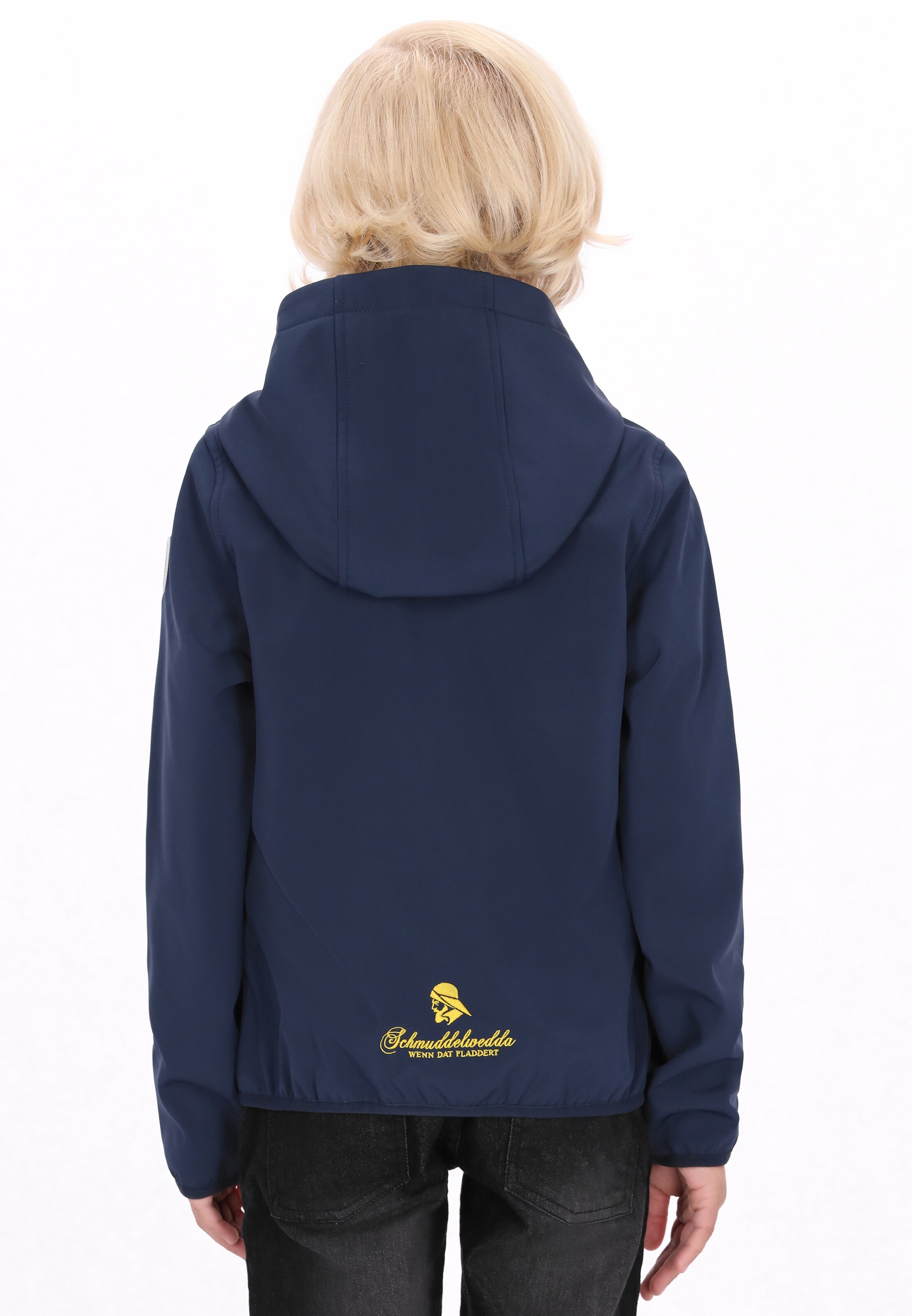 Geacă de primăvară-toamnă de la Schmuddelwedda pe albastru