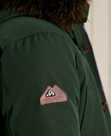 Superdry Winter Parka 'New Rookie ' in Green