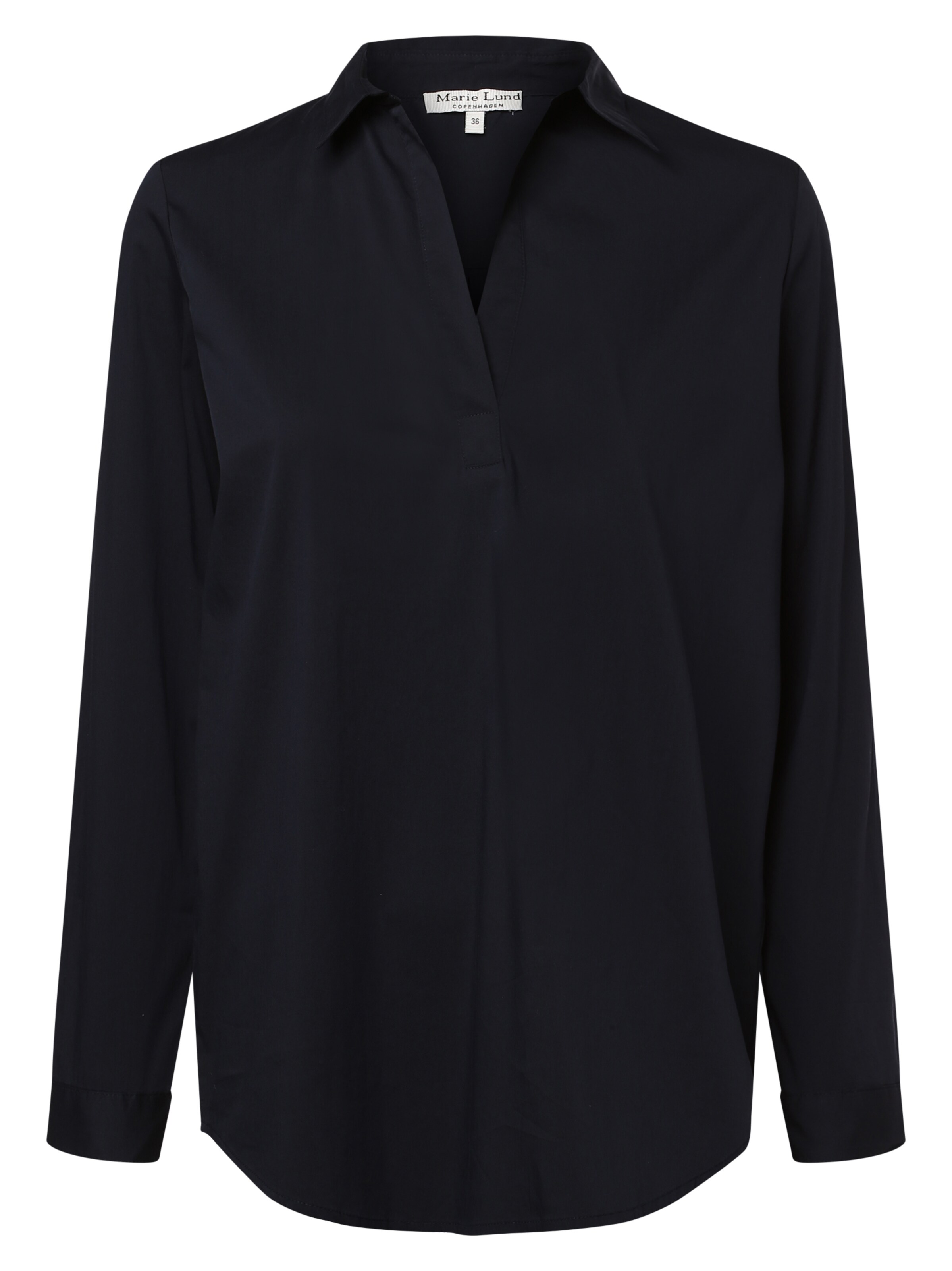 Chemisier Marie Lund en bleu : devant