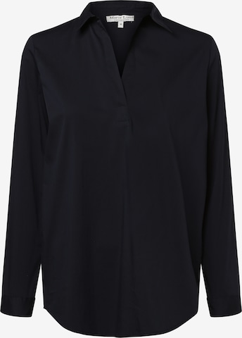 Chemisier Marie Lund en bleu : devant