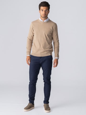 Pull-over ' Pullover Crew ' TEESHOPPEN en beige
