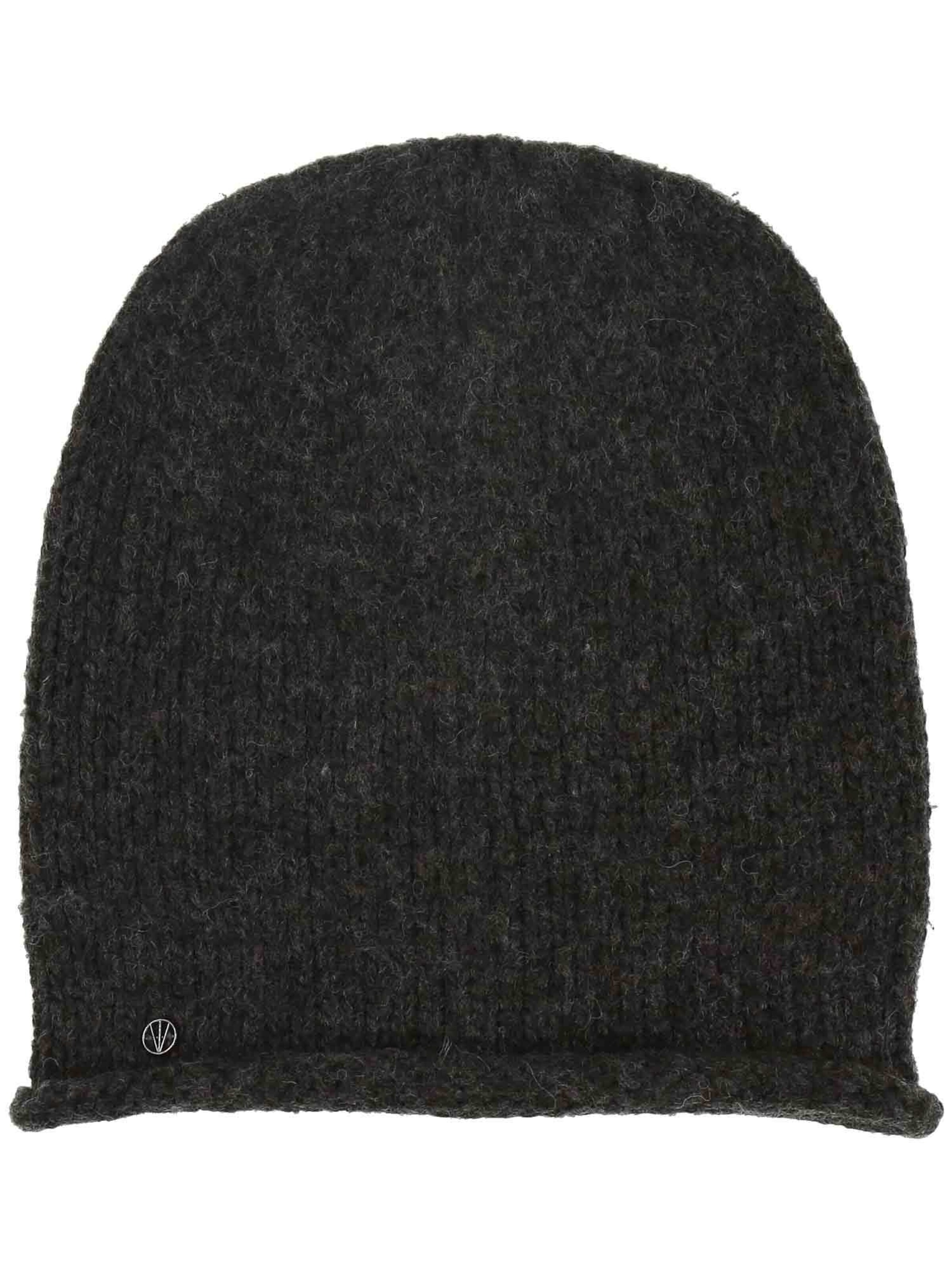 LOEVENICH Mütze in Grau: Vorderseite