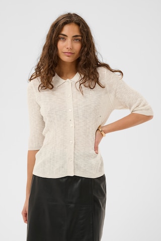 CULTURE Pullover 'CUaugustine' in Beige: Vorderseite